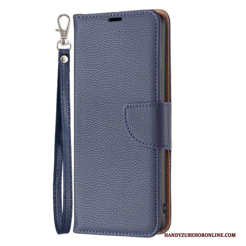 Folio-hoesje voor Xiaomi 13 Lychee Schuine Sluiting