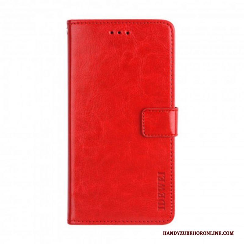 Folio-hoesje voor Xiaomi Redmi Note 10 / 10S Imitatieleer Idewei