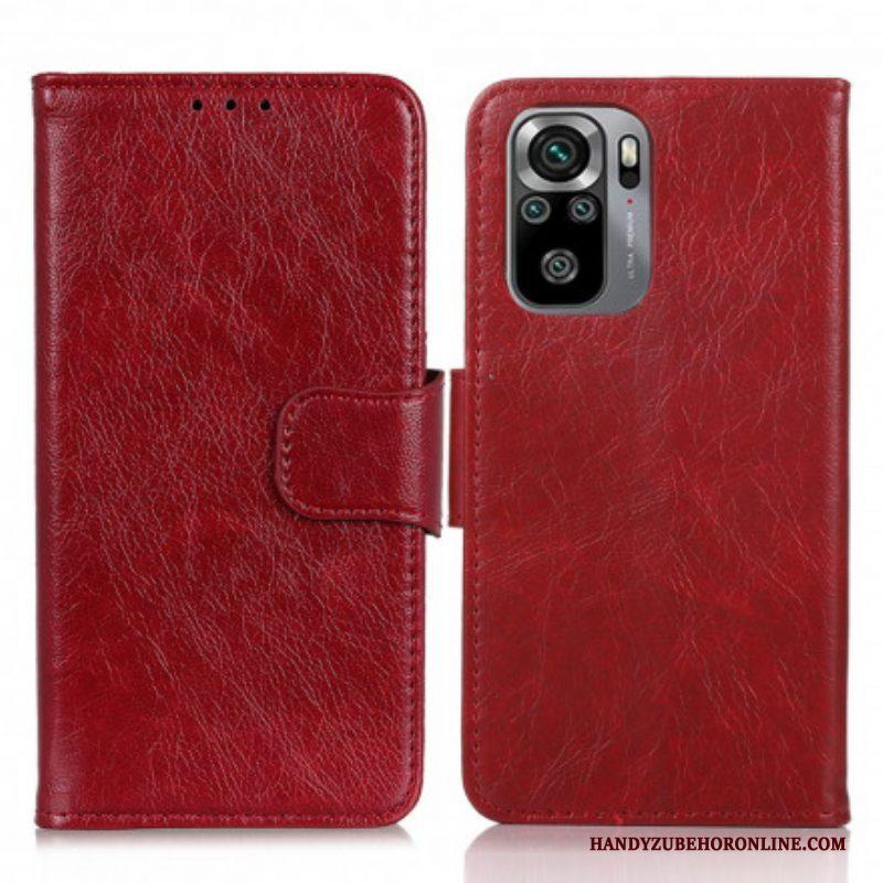 Folio-hoesje voor Xiaomi Redmi Note 10 / 10S Splitnappaleer