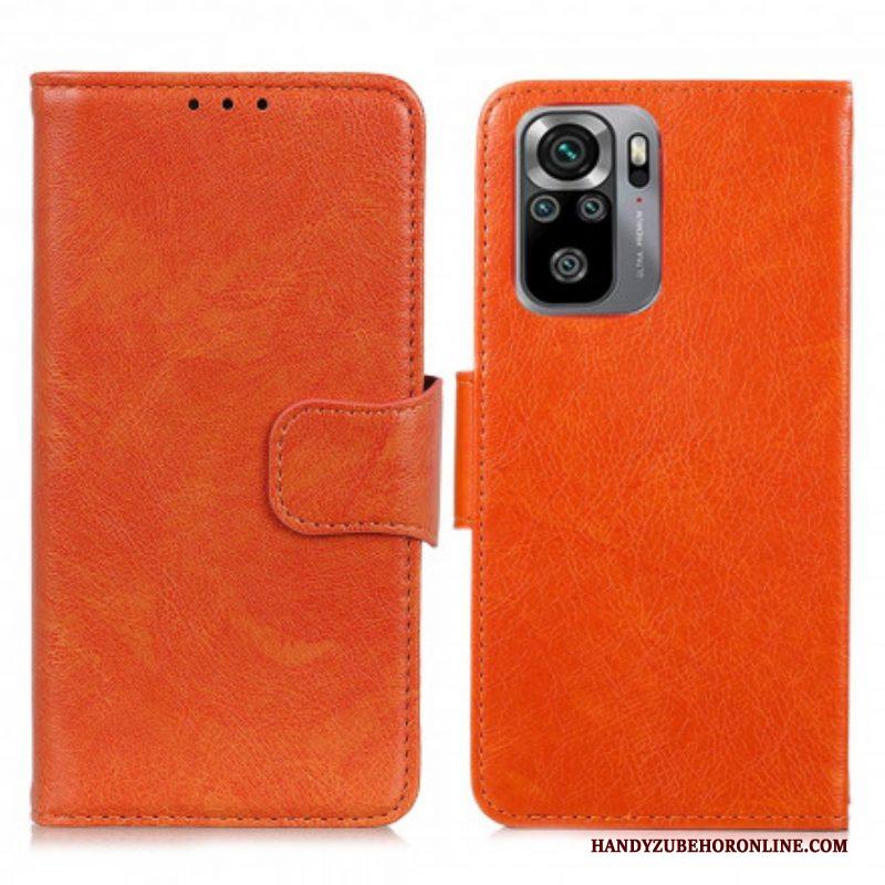 Folio-hoesje voor Xiaomi Redmi Note 10 / 10S Splitnappaleer