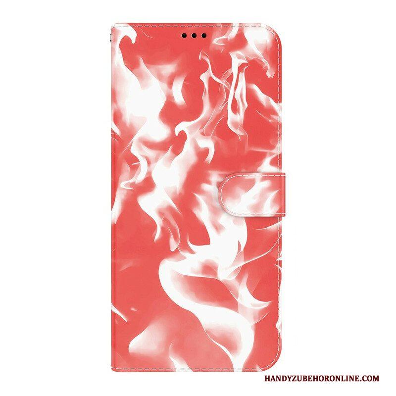 Folio-hoesje voor Xiaomi Redmi Note 10 5G Abstract Patroon