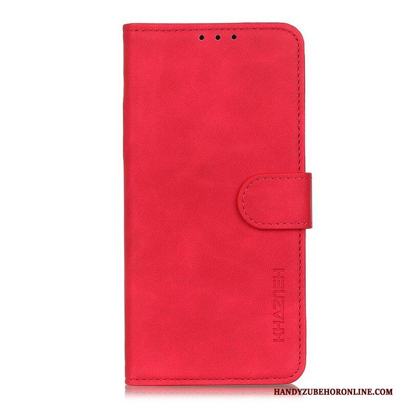 Folio-hoesje voor Xiaomi Redmi Note 10 5G Khazneh Ledereffect