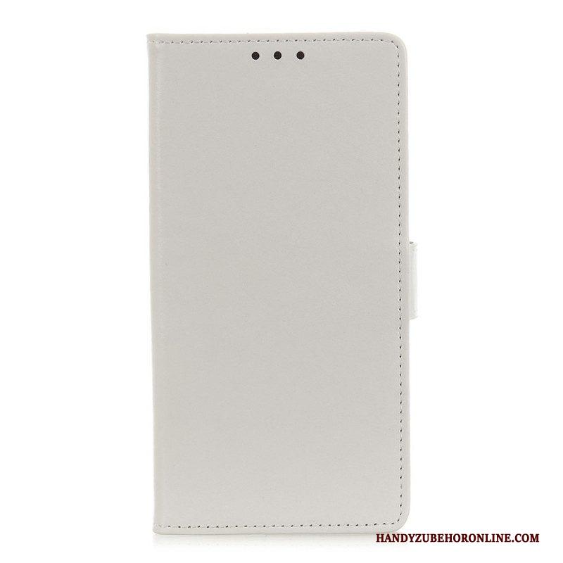 Folio-hoesje voor Xiaomi Redmi Note 11 Pro Plus 5G Glanzend Leereffect