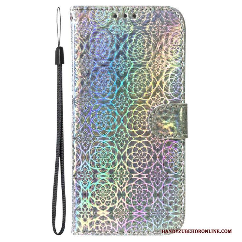 Folio-hoesje voor Xiaomi Redmi Note 12 4G Disco-stijl