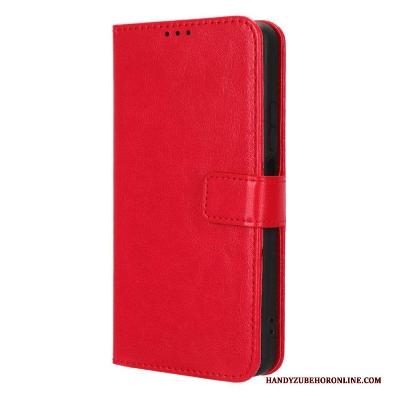 Folio-hoesje voor Xiaomi Redmi Note 12 4G Flitsend Kunstleer