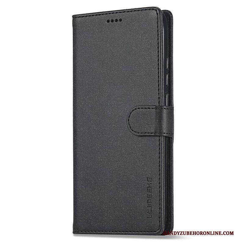 Folio-hoesje voor Xiaomi Redmi Note 12 4G Ledereffect Lc.imeeke