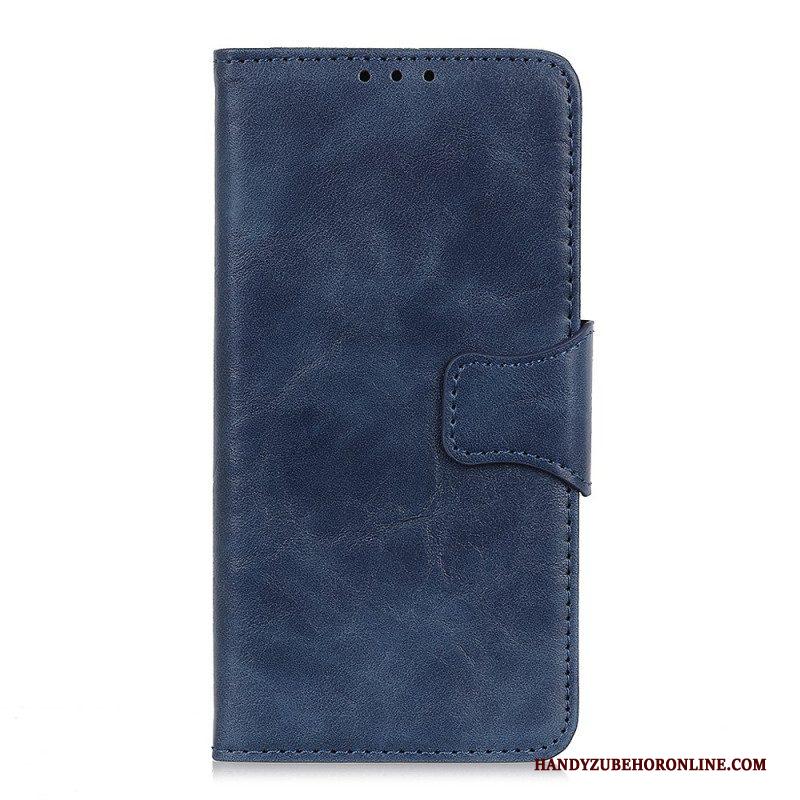 Folio-hoesje voor Xiaomi Redmi Note 12 4G Split Lederen Omkeerbare Sluiting