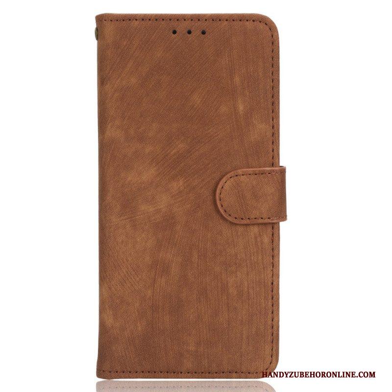 Folio-hoesje voor Xiaomi Redmi Note 12 4G Vintage Zichtbare Naden