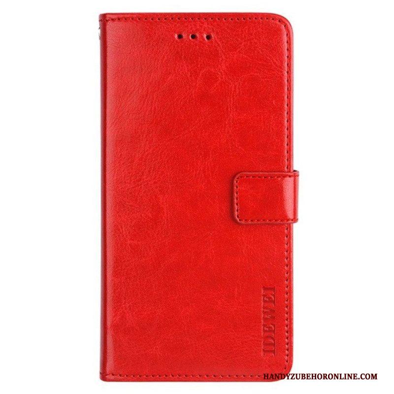 Folio-hoesje voor Xiaomi Redmi Note 12 Pro Imitatieleer Idewei