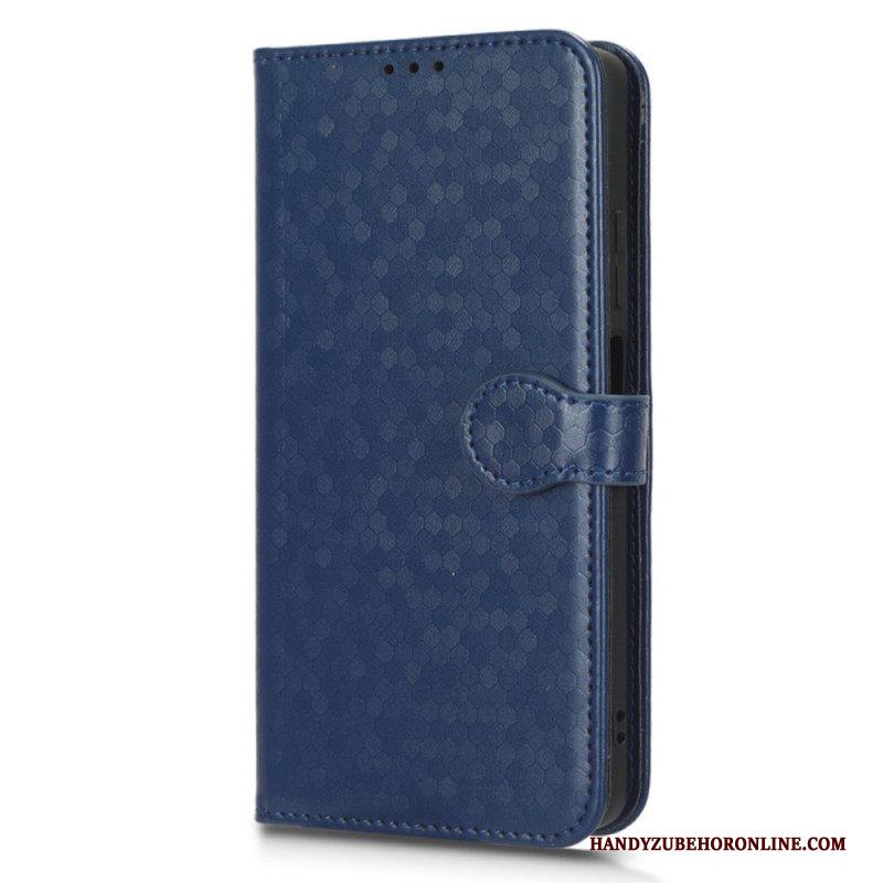 Folio-hoesje voor Xiaomi Redmi Note 12 Pro Plus Met Ketting Strappy-patroon In 3d