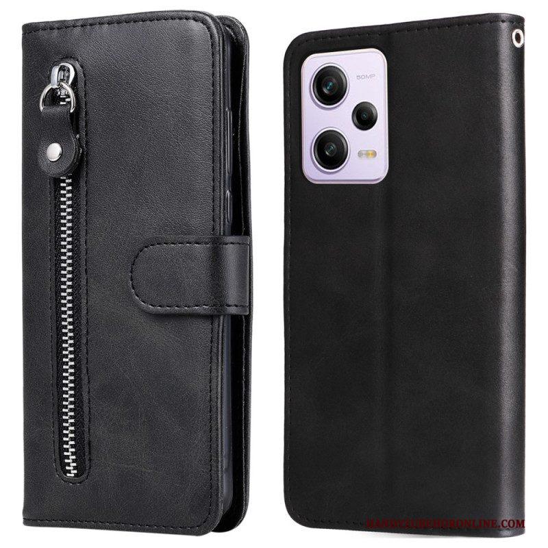 Folio-hoesje voor Xiaomi Redmi Note 12 Pro Plus Portemonnee