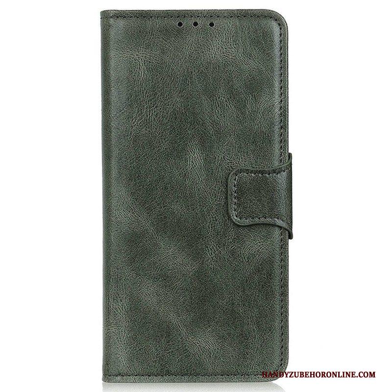 Folio-hoesje voor Xiaomi Redmi Note 12 Pro Stijl Lederen Gesp Omkeerbaar