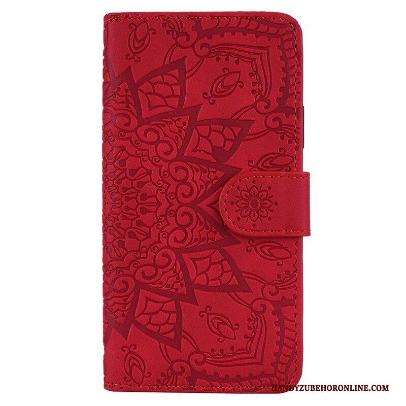 Folio-hoesje voor iPhone 13 Pro Barok-mandala