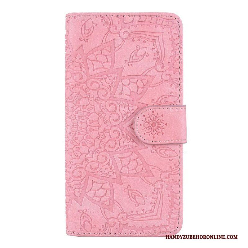 Folio-hoesje voor iPhone 13 Pro Barok-mandala