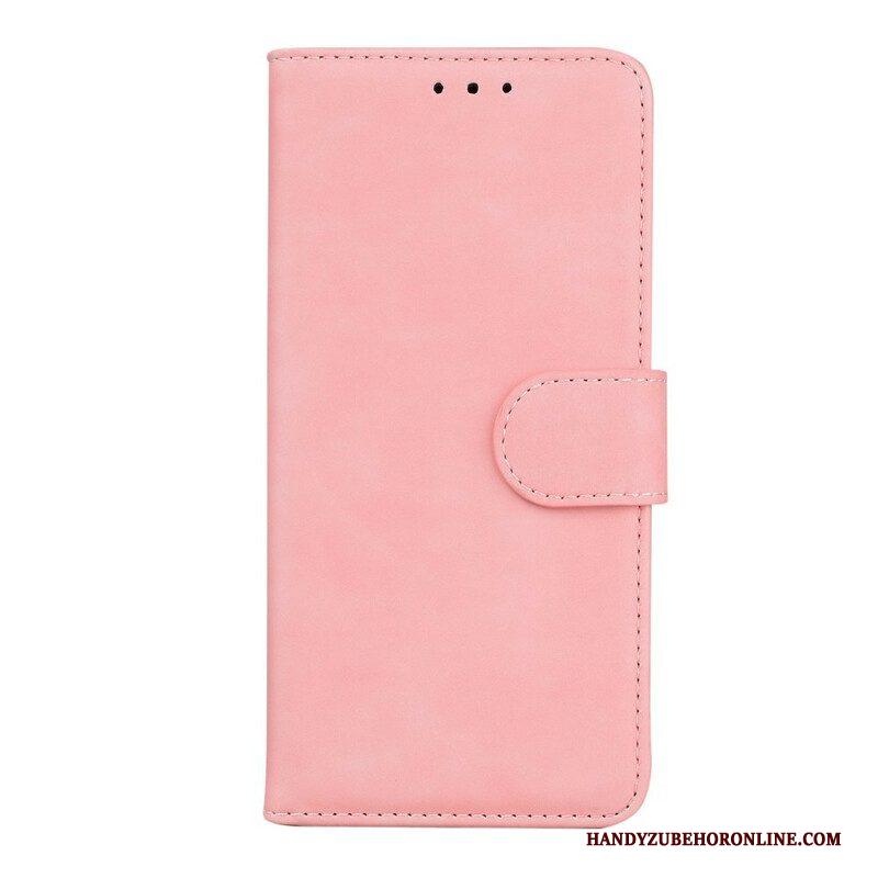 Folio-hoesje voor iPhone 13 Pro Stijl Lederen Couture