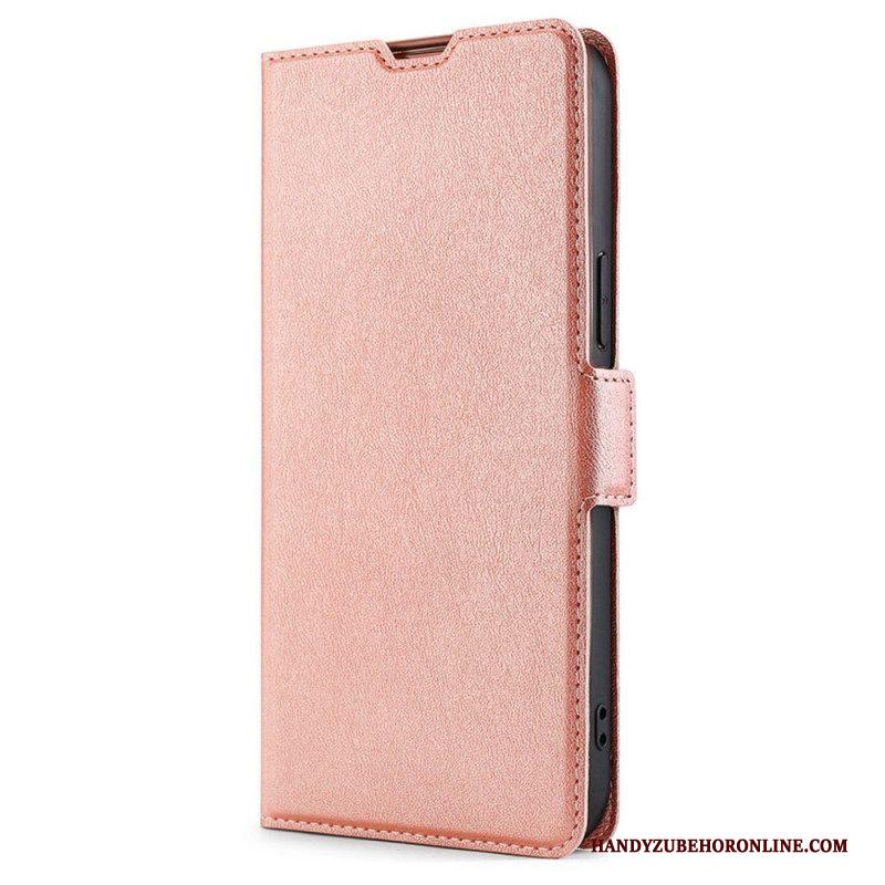 Folio-hoesje voor iPhone 14 Finesse Dubbele Sluiting