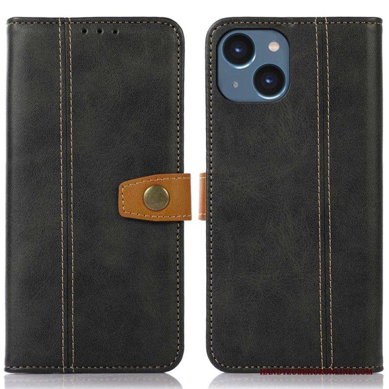 Folio-hoesje voor iPhone 14 Plus Geweven Band