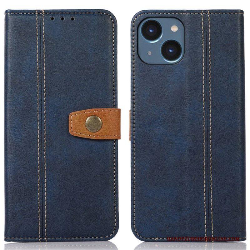 Folio-hoesje voor iPhone 14 Plus Geweven Band