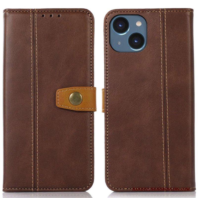 Folio-hoesje voor iPhone 14 Plus Geweven Band