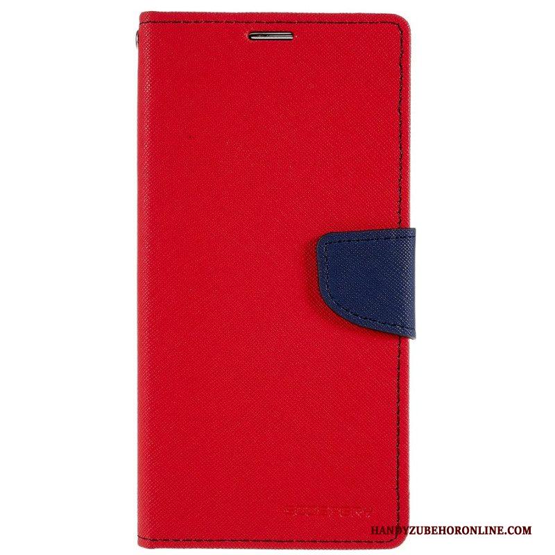 Folio-hoesje voor iPhone 14 Pro Max Tweekleurige Mercury Goospery