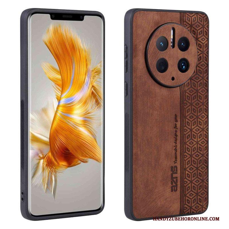 Hoesje voor Huawei Mate 50 Pro Azns Ledereffect