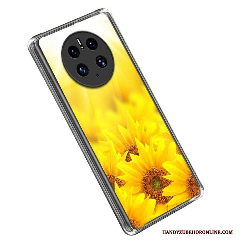 Hoesje voor Huawei Mate 50 Pro Sublieme Zonnebloemen