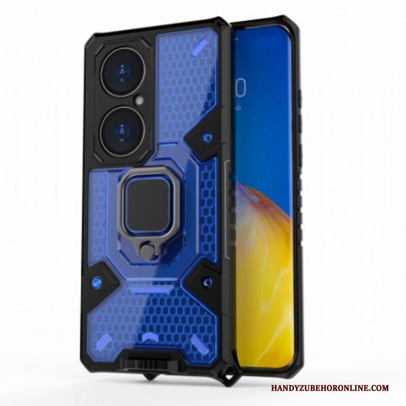 Hoesje voor Huawei P50 Pro Honingraatbestendige Hybride