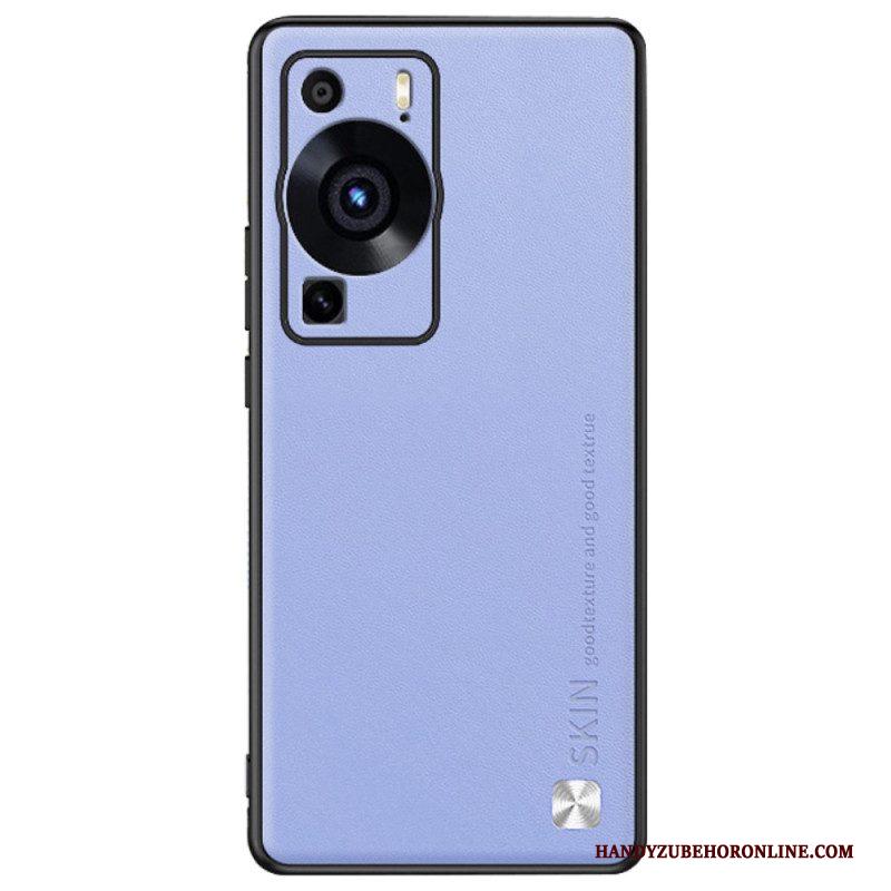 Hoesje voor Huawei P60 Pro Kunstleer Huid