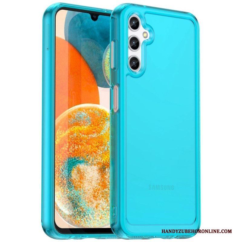 Hoesje voor Samsung Galaxy A14 / A14 5G Marmer Strippen