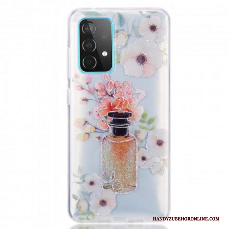 Hoesje voor Samsung Galaxy A52 4G / A52 5G / A52s 5G Parfum Flesje