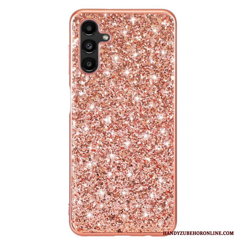 Hoesje voor Samsung Galaxy A54 5G Elegante Pailletten