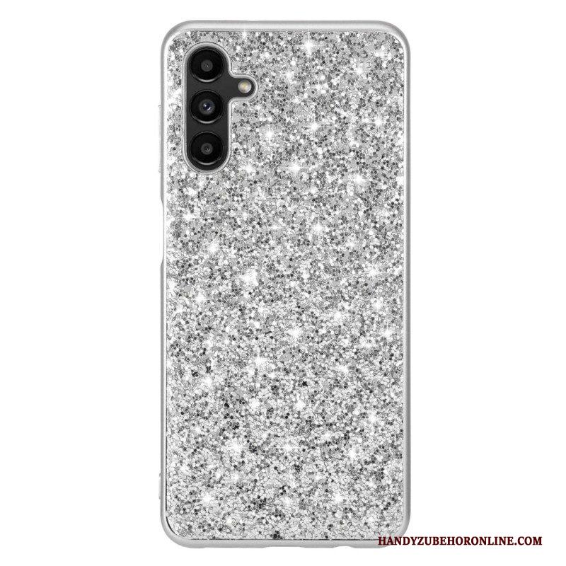 Hoesje voor Samsung Galaxy A54 5G Elegante Pailletten