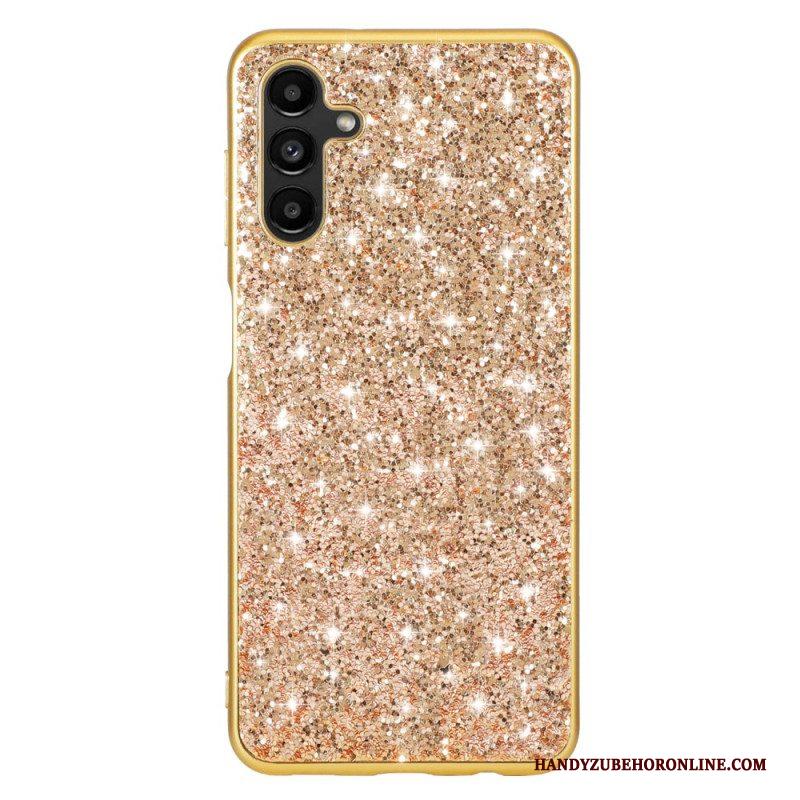 Hoesje voor Samsung Galaxy A54 5G Elegante Pailletten