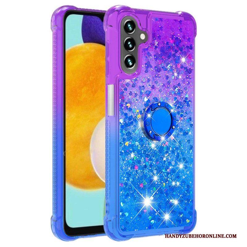 Hoesje voor Samsung Galaxy A54 5G Glitter Ringbeugel