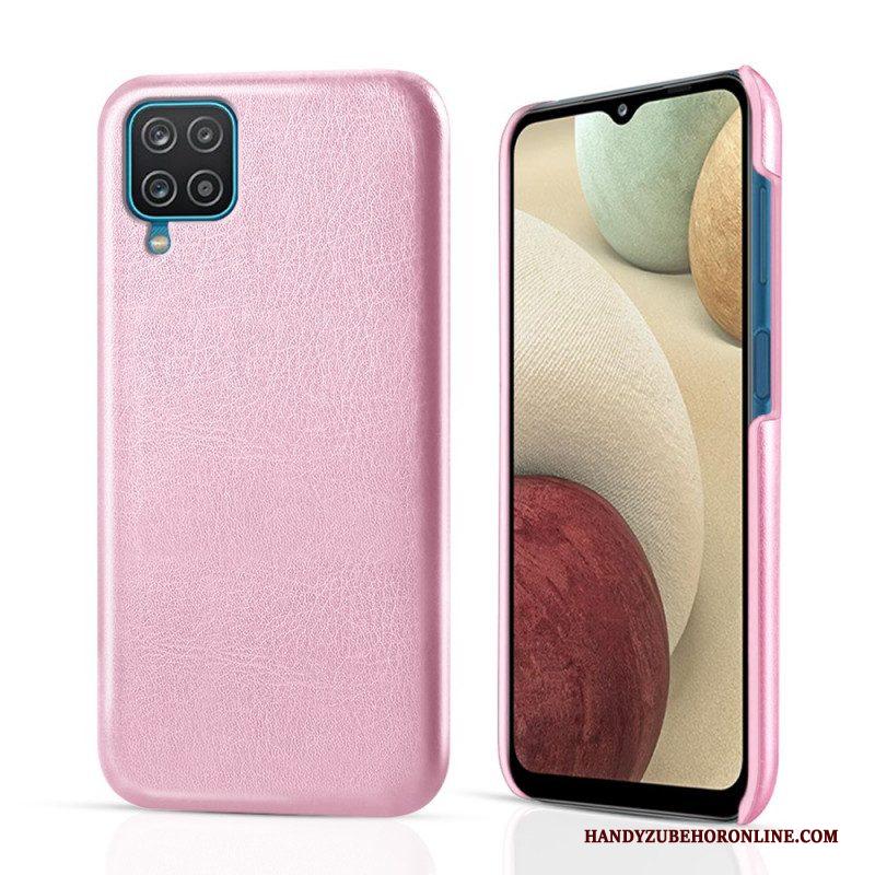 Hoesje voor Samsung Galaxy M12 / A12 Ksq Leereffect