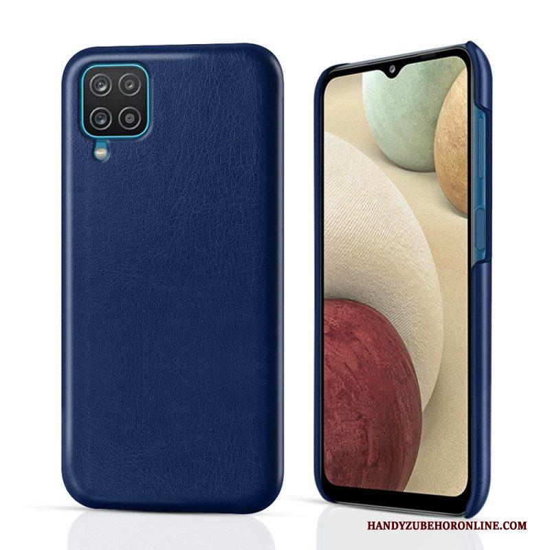 Hoesje voor Samsung Galaxy M12 / A12 Ksq Leereffect