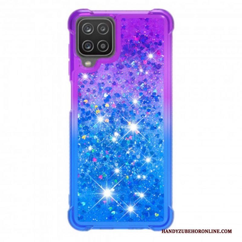 Hoesje voor Samsung Galaxy M12 / A12 Pailletten Kleuren