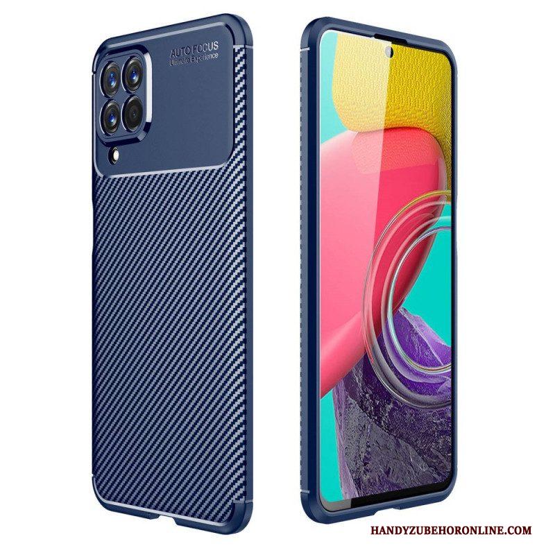 Hoesje voor Samsung Galaxy M53 5G Flexibele Koolstofvezel