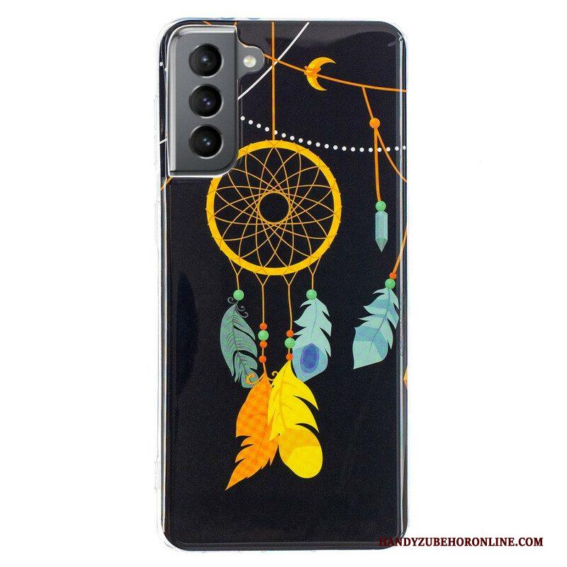 Hoesje voor Samsung Galaxy S21 FE Fluorescerende Dromenvanger