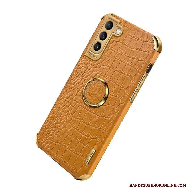 Hoesje voor Samsung Galaxy S21 Plus 5G X-case Krokodillenleer-effect