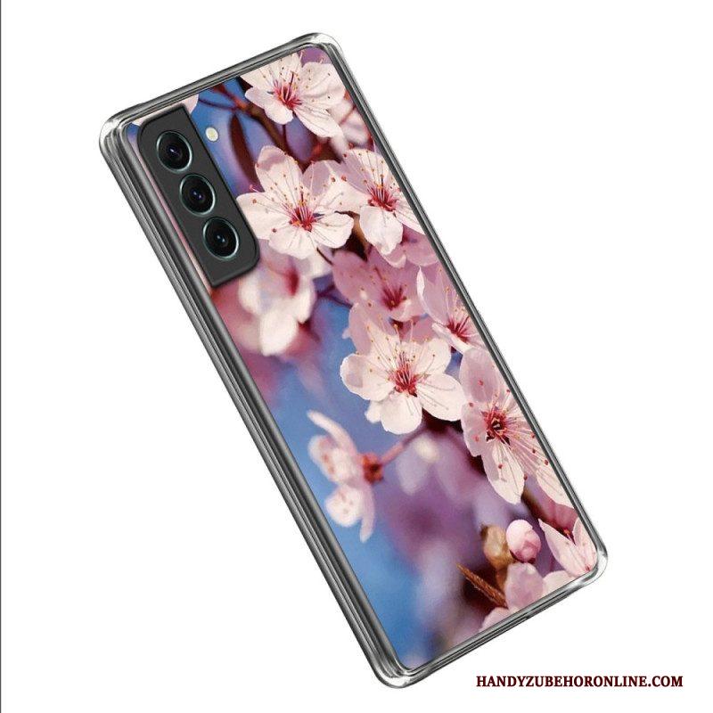 Hoesje voor Samsung Galaxy S23 5G Bloemen Siliconen