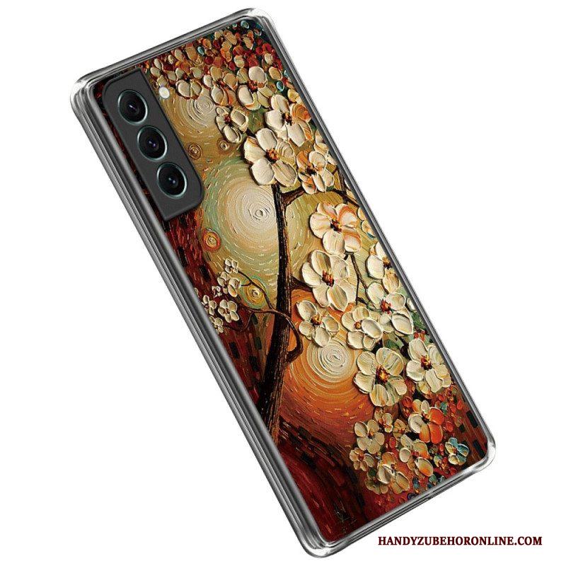 Hoesje voor Samsung Galaxy S23 5G Flexibele Bloemen