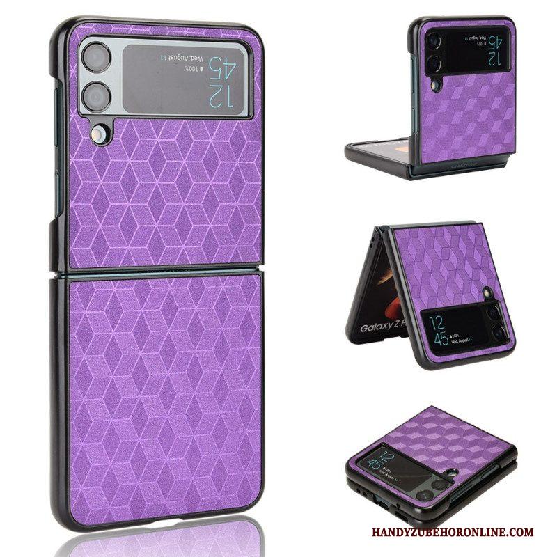 Hoesje voor Samsung Galaxy Z Flip 4 Folio-hoesje 3d-effect