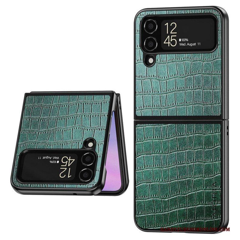 Hoesje voor Samsung Galaxy Z Flip 4 Folio-hoesje Aioria Krokodil