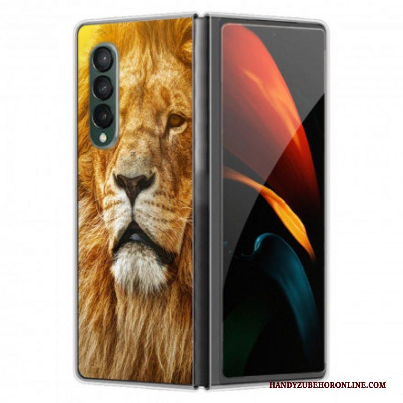 Hoesje voor Samsung Galaxy Z Fold 3 5G Katachtige Kop