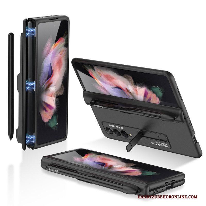 Hoesje voor Samsung Galaxy Z Fold 3 5G Kunststof Standaard En Stylushouder Gkk