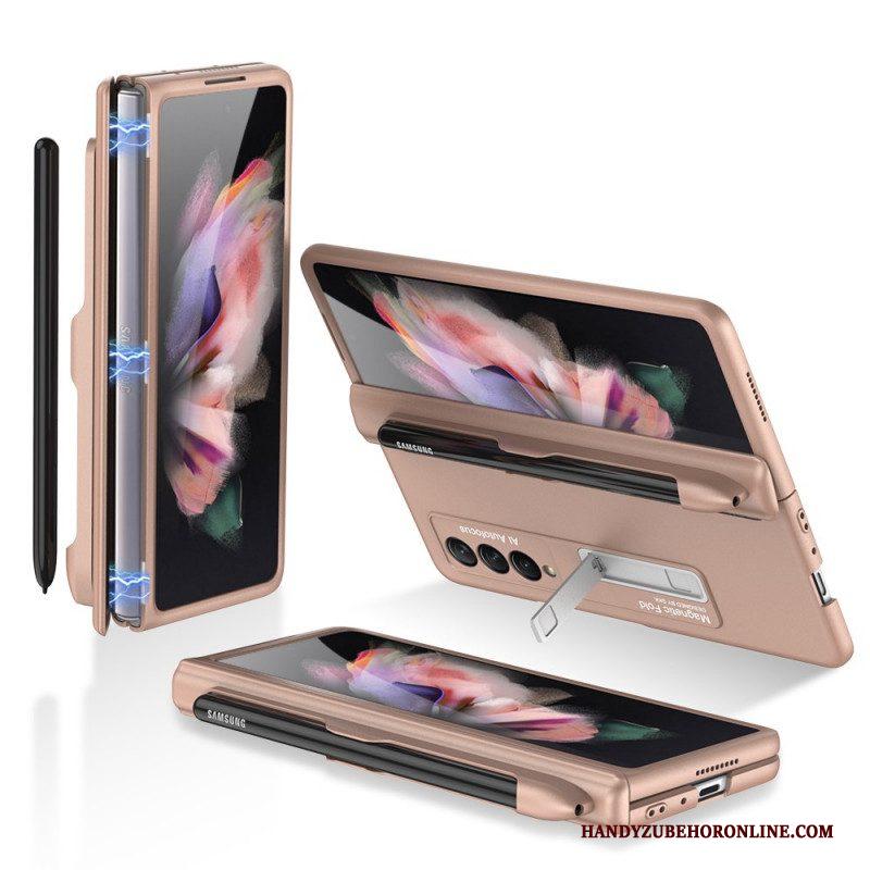 Hoesje voor Samsung Galaxy Z Fold 3 5G Kunststof Standaard En Stylushouder Gkk