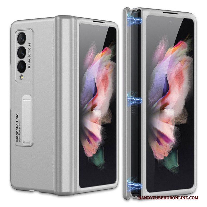 Hoesje voor Samsung Galaxy Z Fold 3 5G Stijve Kunststof Steun Gkk