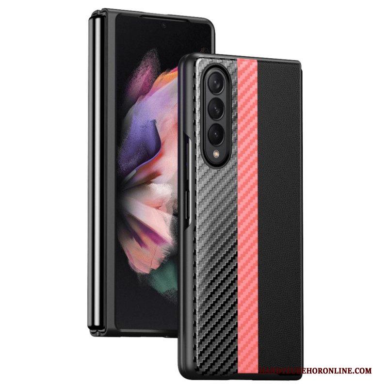 Hoesje voor Samsung Galaxy Z Fold 4 Formule 1 Koolstof