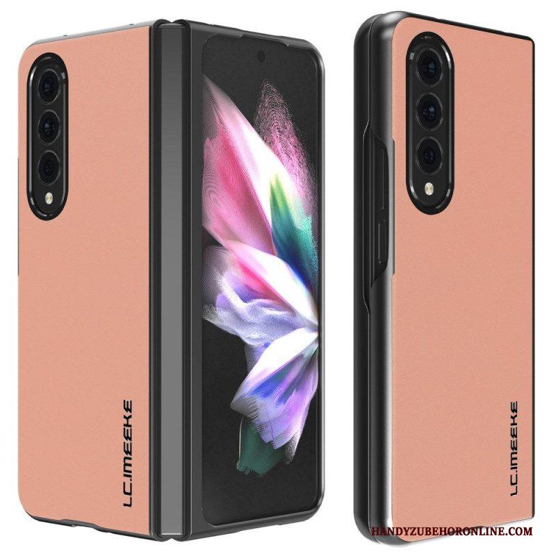 Hoesje voor Samsung Galaxy Z Fold 4 Lc. Imeeke Zacht Kunstleer